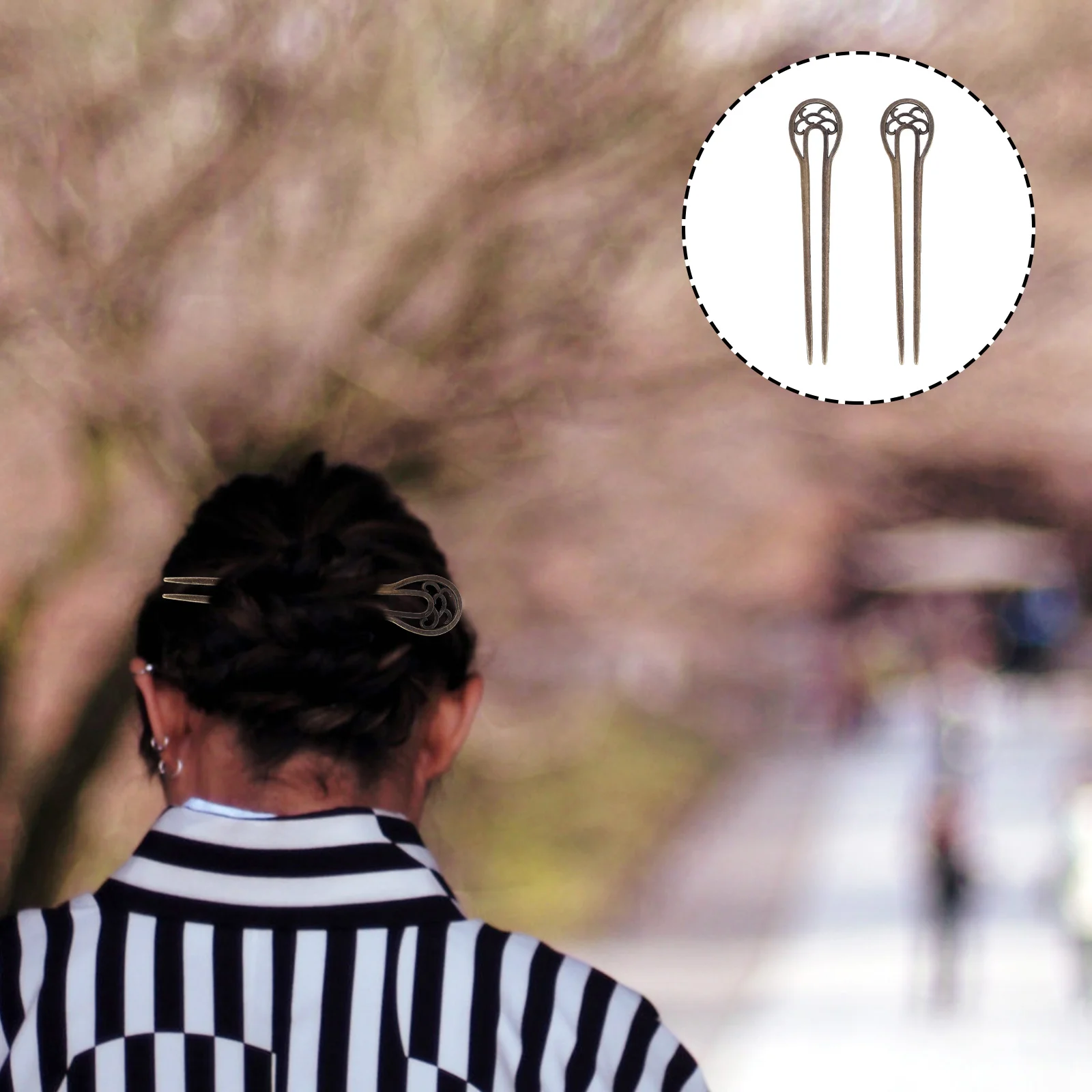 Hair Pin Chopsticks Fork Vintage Sticks Shaped Ufrench Hairpin Hanfu Stick Women Headdress Bun Forksbuns Picks Metal Decorative
Hair Pin Chopsticks Fork Vintage Sticks Shaped Ufrench Hairpin Hanfu Stick Women Headdress Bun Forksbuns Picks Metal Decorative
