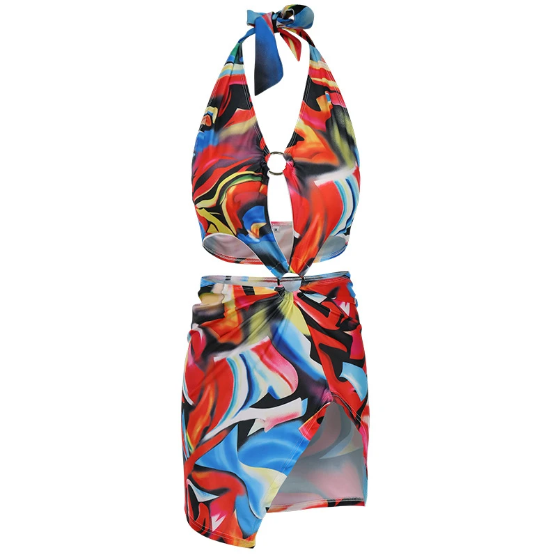 Women's Sexy Slit Print Split Bikini Swimwear Fashion Summer Beach Clothing Female & Lady
Women's Sexy Slit Print Split Bikini Swimwear Fashion Summer Beach Clothing Female & Lady