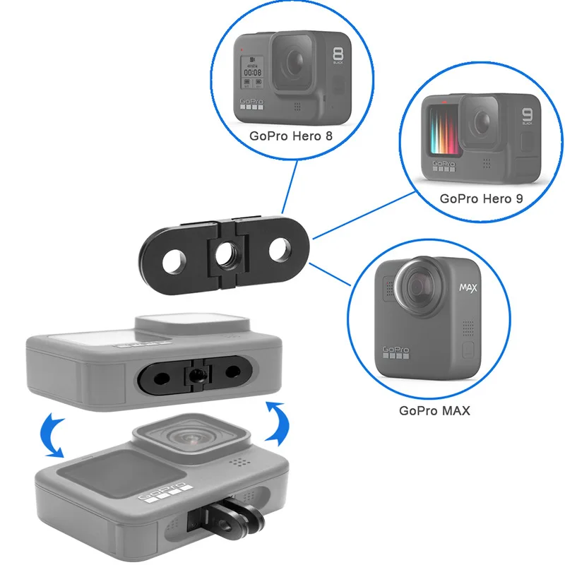 Подходит для gopro hero10 9 8Max Съемное основание двойного назначения с отверстием для винта 1/4 адаптер с двойным интерфейсом аксессуары
Подходит для gopro hero10 9 8Max Съемное основание двойного назначения с отверстием для винта 1/4 адаптер с двойным интерфейсом аксессуары