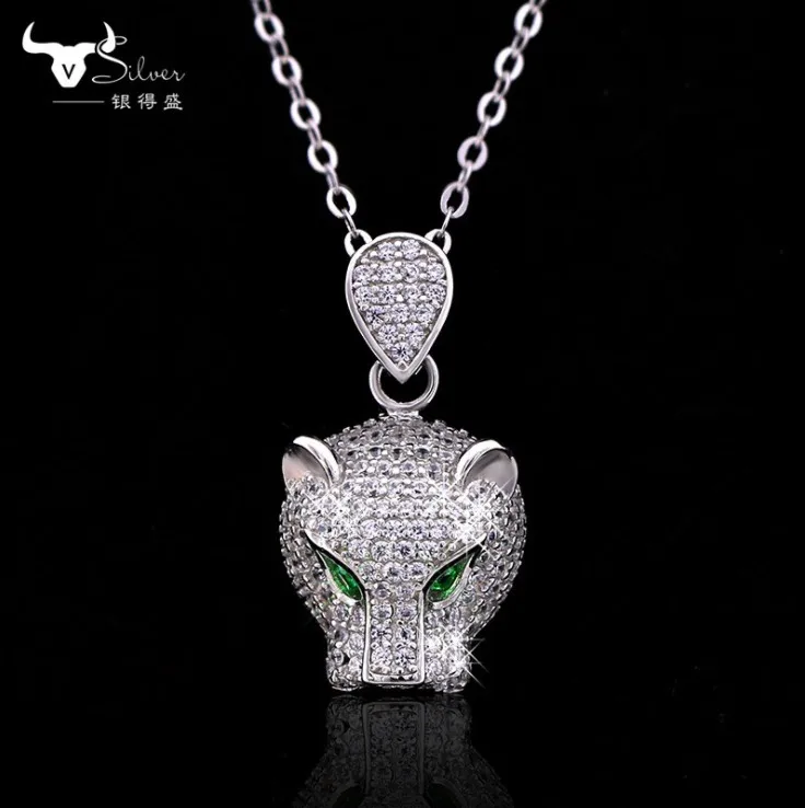 Europe domineering personality high-grade leopard head peny 925 silver Original Crystals From Swarovskis Necklaces Women
Europe domineering personality high-grade leopard head peny 925 silver Original Crystals From Swarovskis Necklaces Women
