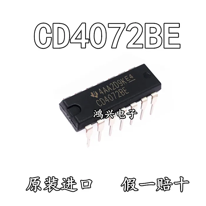 30 шт. Оригинальный Новый 30 шт. Оригинальный Новый CD4072BE CD4072 DIP-14 TI логический чип
30 шт. Оригинальный Новый 30 шт. Оригинальный Новый CD4072BE CD4072 DIP-14 TI логический чип