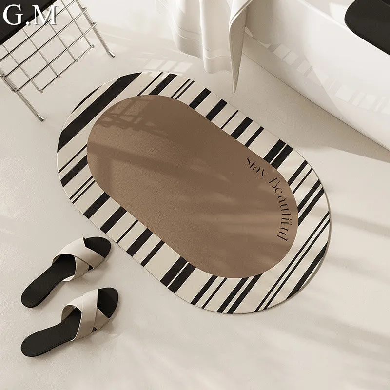 Nordic Quick Water Uptake Anti Slip Carpet Bathroom Mat Modern Simple Entrance Door Mats Bathtub Side Floor Rug Room Decor Rugs
Nordic Quick Water Uptake Anti Slip Carpet Bathroom Mat Modern Simple Entrance Door Mats Bathtub Side Floor Rug Room Decor Rugs