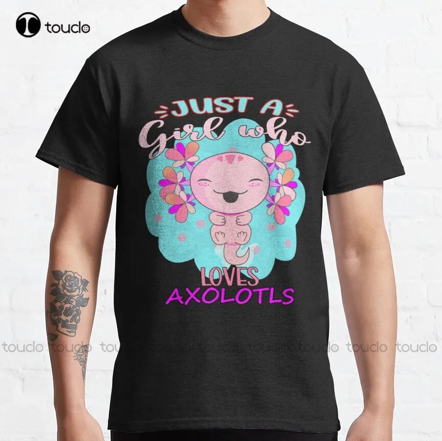 Cute Just A Girl Who Loves Axolotls Pet Girly Classic T-Shirt Men White Tshirt Tank Top Vest Harajuku Streetwear New Popular Tee
Cute Just A Girl Who Loves Axolotls Pet Girly Classic T-Shirt Men White Tshirt Tank Top Vest Harajuku Streetwear New Popular Tee