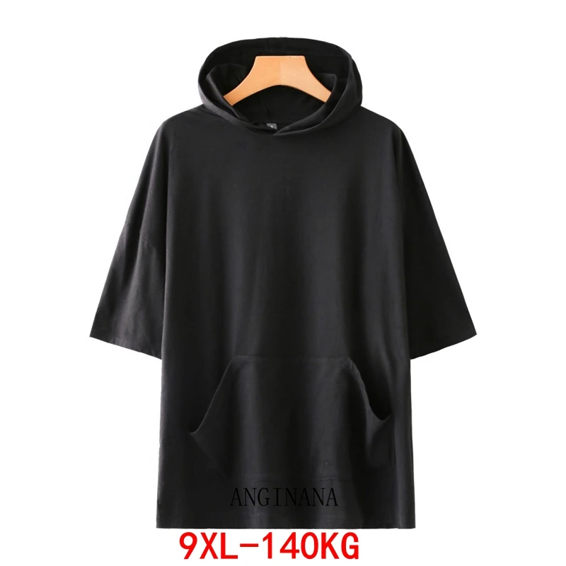Large 9xl 140kg women's hooded T-shirt plus size 7XL 8xl summer short sleeve round neck black gray blue sweatshirt big T-shirt
Large 9xl 140kg women's hooded T-shirt plus size 7XL 8xl summer short sleeve round neck black gray blue sweatshirt big T-shirt