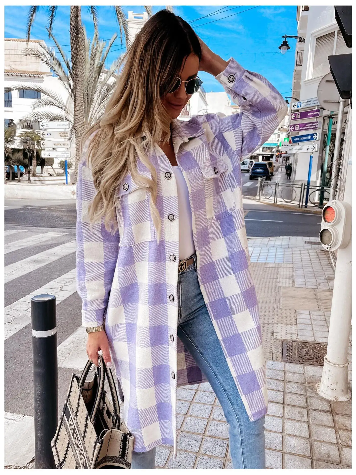 Autumn Casual Plaid Blouses Women Long Sleeve Button Loose Shirts Coat Winter Fashion Print Woman Cotton Long Tops Blusas Mujer
Autumn Casual Plaid Blouses Women Long Sleeve Button Loose Shirts Coat Winter Fashion Print Woman Cotton Long Tops Blusas Mujer