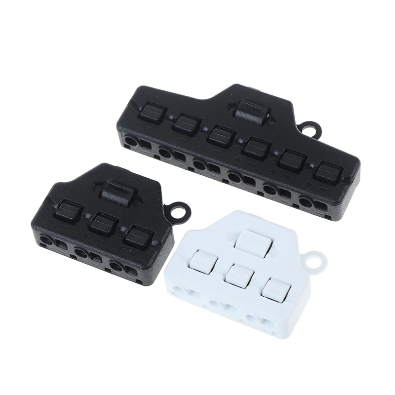 3/6 Ports Push-in Fast Quick Wire Connector Distribution Wiring Cable Splitter
3/6 Ports Push-in Fast Quick Wire Connector Distribution Wiring Cable Splitter
