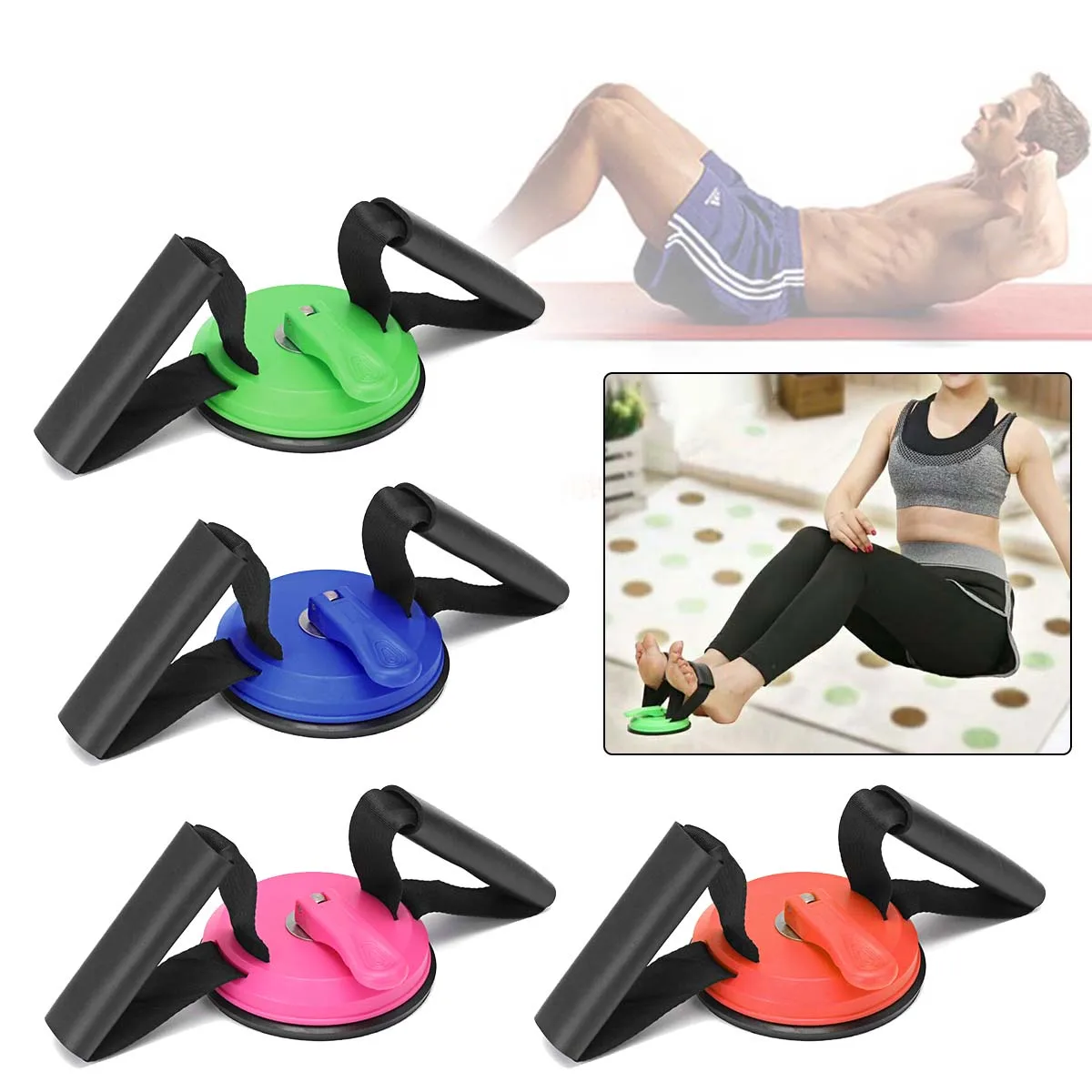 Gym Workout Abdominal Curl Exercise Sit-ups Push-up Assistant Device Lose Weight Equipment Ab Rollers Home Fitness Portable Tool
Gym Workout Abdominal Curl Exercise Sit-ups Push-up Assistant Device Lose Weight Equipment Ab Rollers Home Fitness Portable Tool