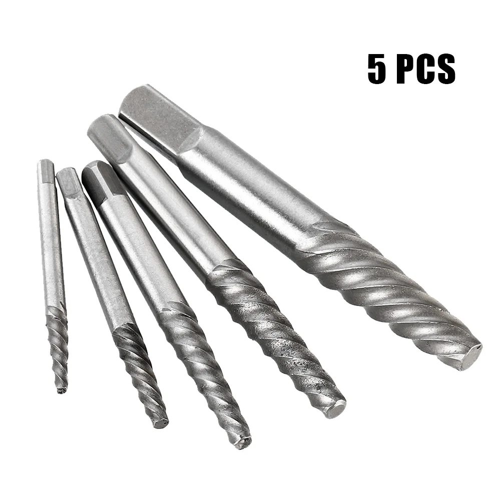 5Pcs Screw Extractors Broken Damaged Broken Bolt Remover Extractor Tools For Removing Broken Damaged Bolts Screws Fittings
5Pcs Screw Extractors Broken Damaged Broken Bolt Remover Extractor Tools For Removing Broken Damaged Bolts Screws Fittings