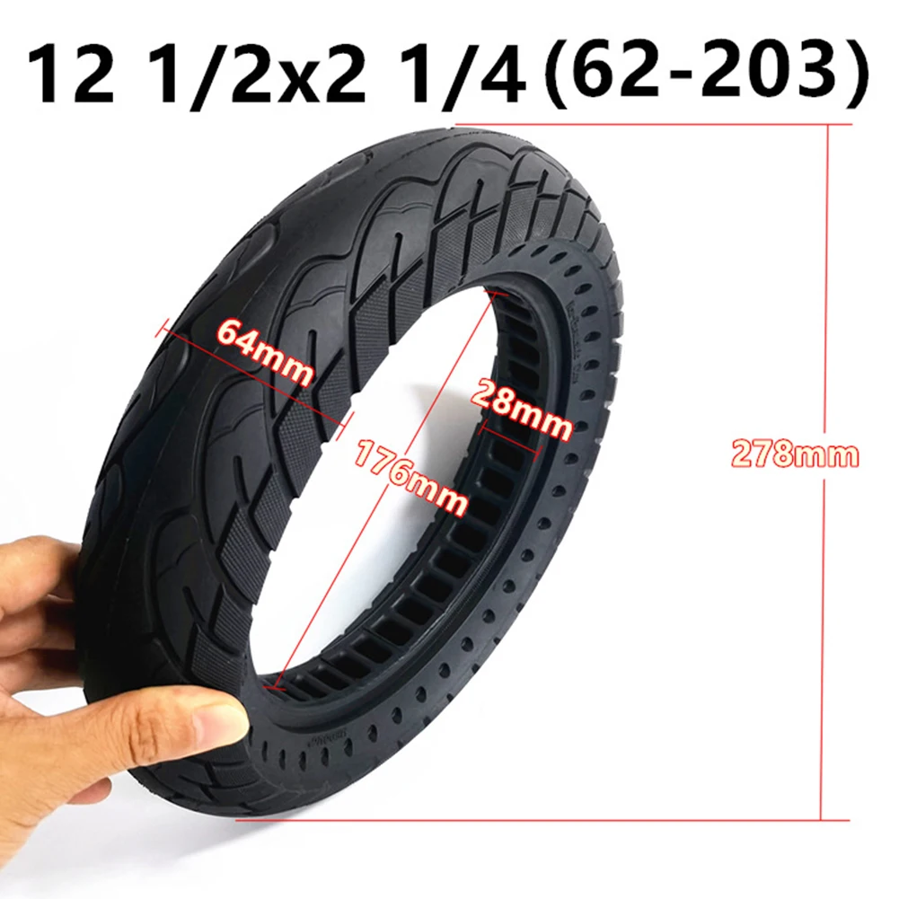 12 Inch Electric Bike Solid Tyre 12 1/2x2 1/4(62-203) Tires For E-Bike Scooter 12.5x2.50 Tire Electric Scooters Accessories Part
12 Inch Electric Bike Solid Tyre 12 1/2x2 1/4(62-203) Tires For E-Bike Scooter 12.5x2.50 Tire Electric Scooters Accessories Part