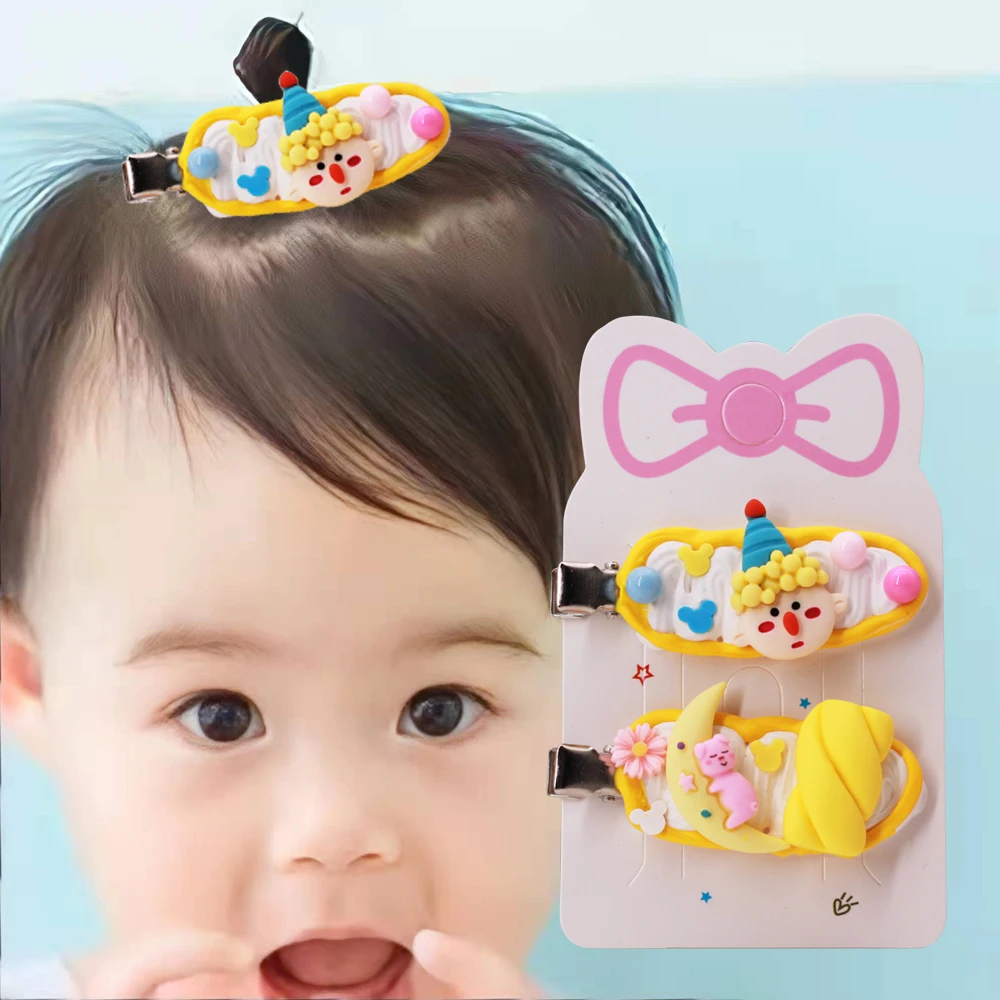 2 Pieces Customize DIY Unique Cute Hair Clips for Girls Cartoon Character Bear Ice Cream Pattern Hairpin Handmade Hairpin
2 Pieces Customize DIY Unique Cute Hair Clips for Girls Cartoon Character Bear Ice Cream Pattern Hairpin Handmade Hairpin