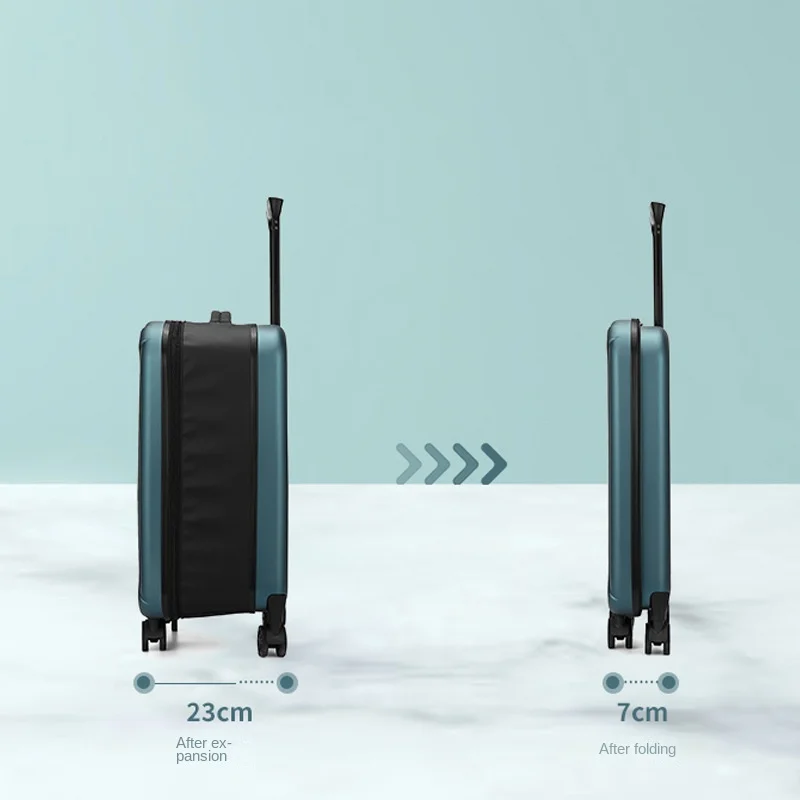 Shrink The Trunk Folding Suitcase Universal Wheel Light Trolley Case Travel Business
Shrink The Trunk Folding Suitcase Universal Wheel Light Trolley Case Travel Business