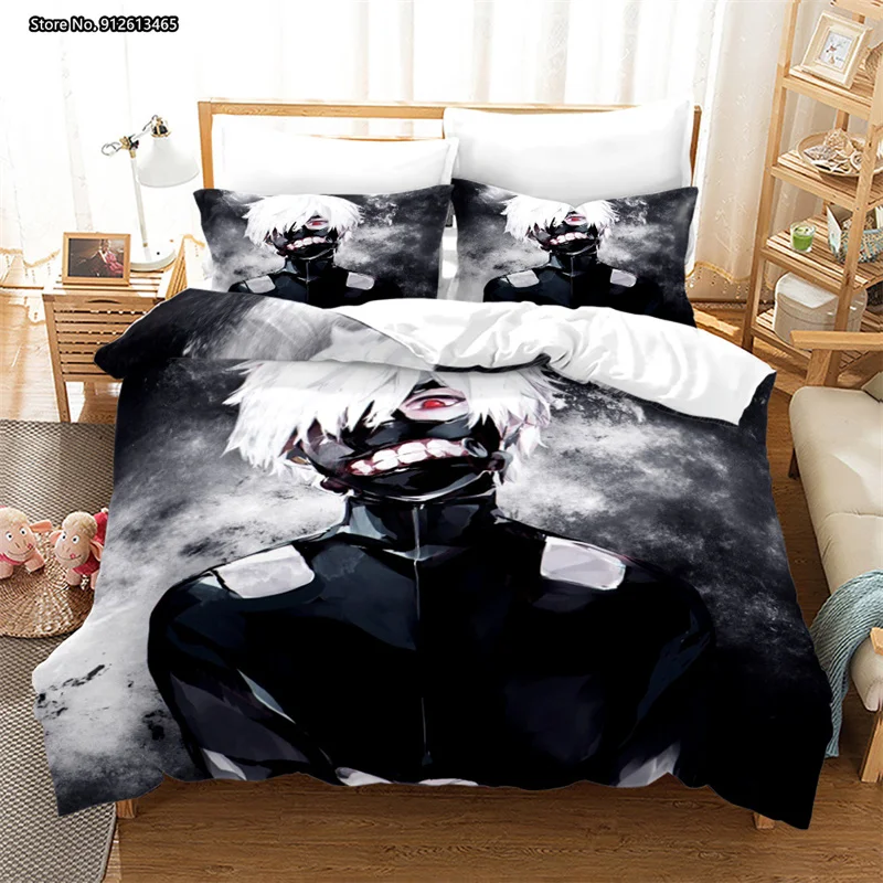 3d Tokyo Ghoul Anime Series Bedroom Decoration Duvet Cover Pillowcase HD Digital Print Multi-size Home Textile
3d Tokyo Ghoul Anime Series Bedroom Decoration Duvet Cover Pillowcase HD Digital Print Multi-size Home Textile
