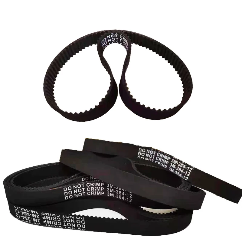 1Pc Electric Scooter Drive Belt 3mm Pitch 384mm Length 128 Teeth 12mm Width Rubber 384-3M-12 Samll Backlash Printer Timing Belt
1Pc Electric Scooter Drive Belt 3mm Pitch 384mm Length 128 Teeth 12mm Width Rubber 384-3M-12 Samll Backlash Printer Timing Belt