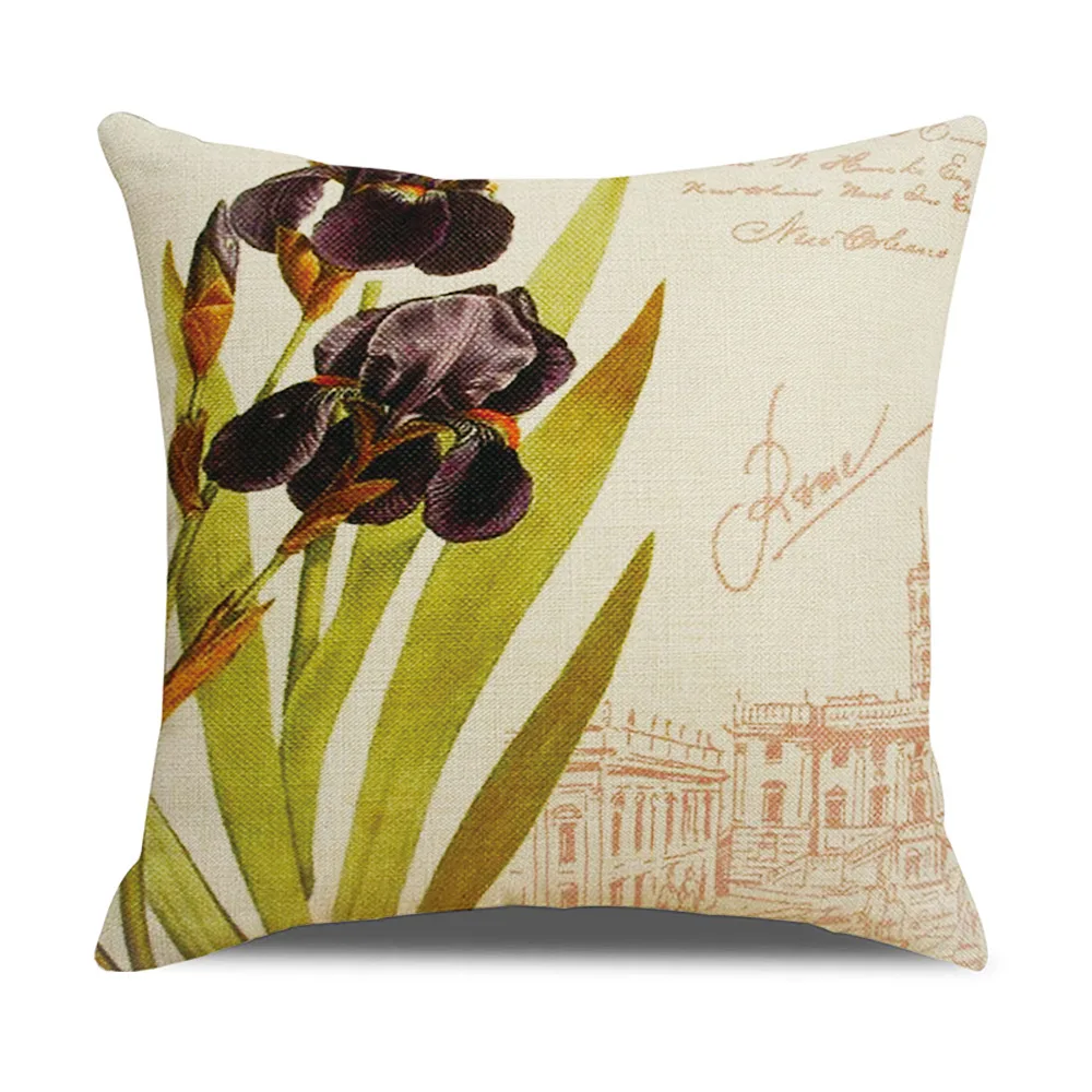 Plant Flower Pillow Case Linen Plant Floral Print Cushion Cover 45X45 Square Velvet Living Room Bedroom Home Decor Sofa J1997
Plant Flower Pillow Case Linen Plant Floral Print Cushion Cover 45X45 Square Velvet Living Room Bedroom Home Decor Sofa J1997