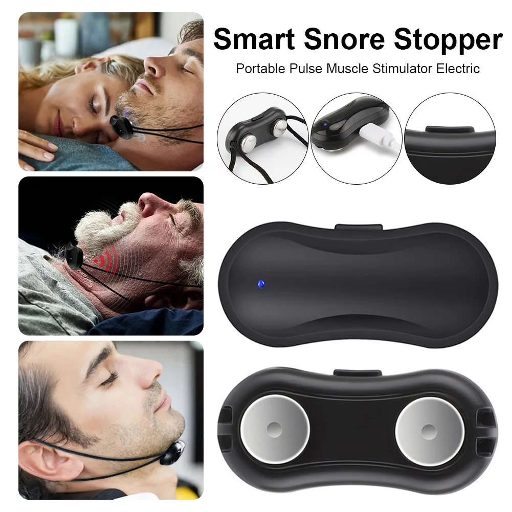 Snore Stopper Smart Anti Snoring Device EMS Pulse Noise Reduction Muscle Stimulator Comfortable Sleep Breath Aid Health Care
Snore Stopper Smart Anti Snoring Device EMS Pulse Noise Reduction Muscle Stimulator Comfortable Sleep Breath Aid Health Care
