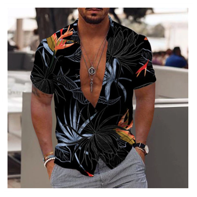 Hawaiian Shirt For Mens 2023 3D Print Short Sleeve Blouse Beach Holiday Top Tee Summer Oversized Men's Clothing Camisa Masculina
Hawaiian Shirt For Mens 2023 3D Print Short Sleeve Blouse Beach Holiday Top Tee Summer Oversized Men's Clothing Camisa Masculina