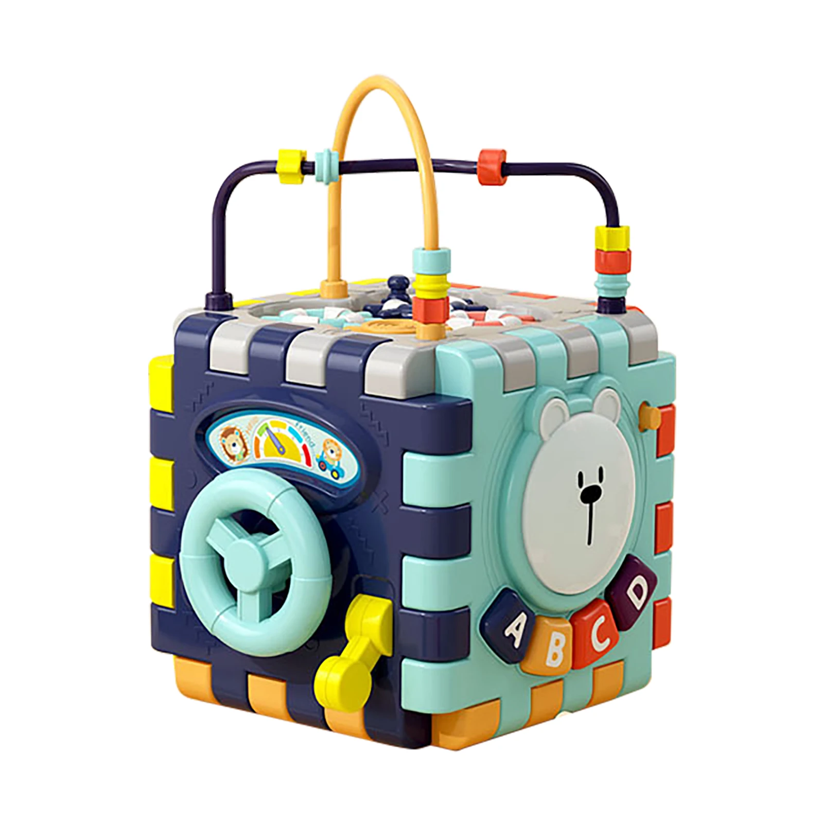 Learning Gift Light Baby Activity Toddlers Play Center Sound 6 In 1 Fun Cube Toy Kids Skill Development Early Education
Learning Gift Light Baby Activity Toddlers Play Center Sound 6 In 1 Fun Cube Toy Kids Skill Development Early Education