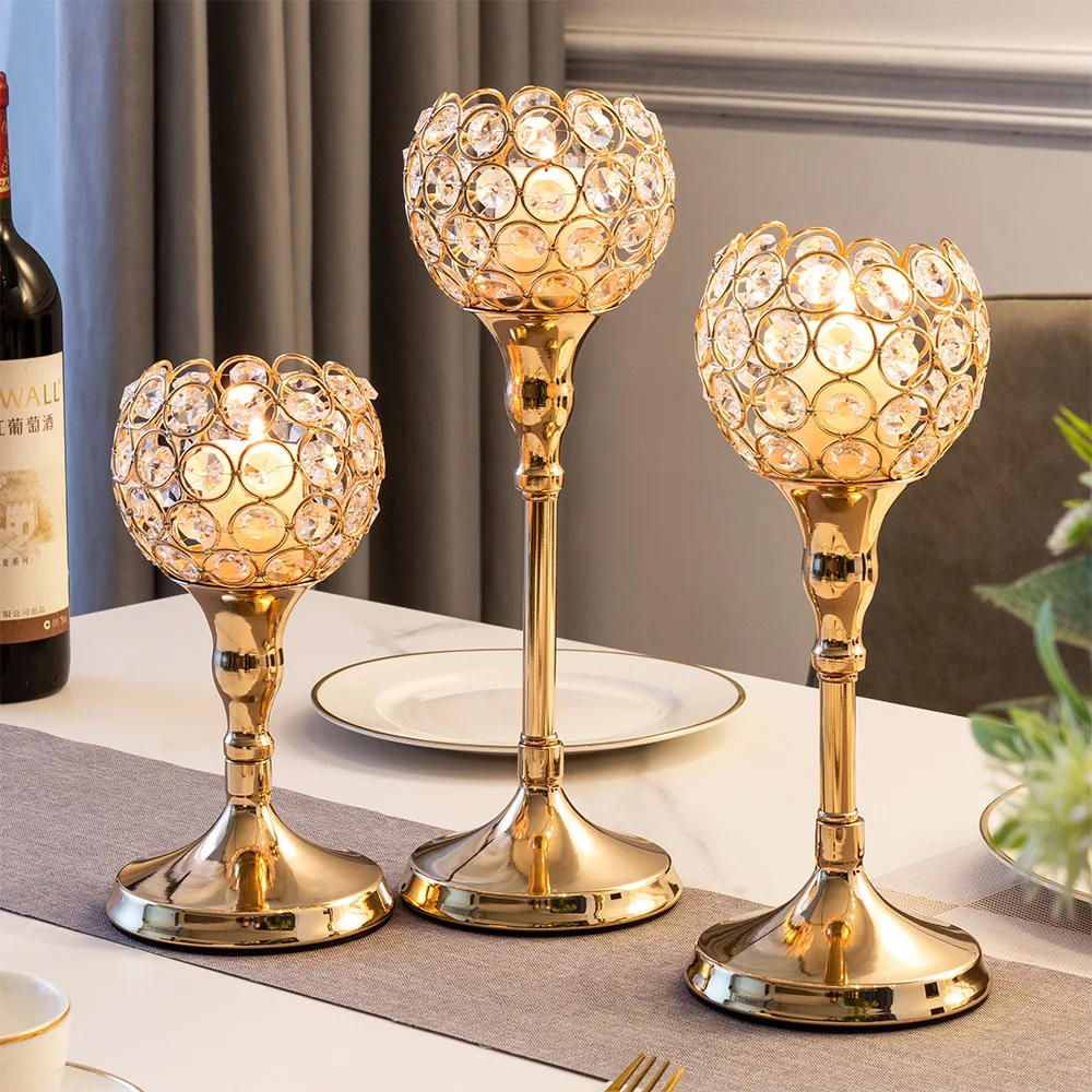 Glass Crystal Candle Holder Home Decor Gold Candelabra Modern Wedding Centerpiece Table Decoration Crystal Holder European Decor
Glass Crystal Candle Holder Home Decor Gold Candelabra Modern Wedding Centerpiece Table Decoration Crystal Holder European Decor