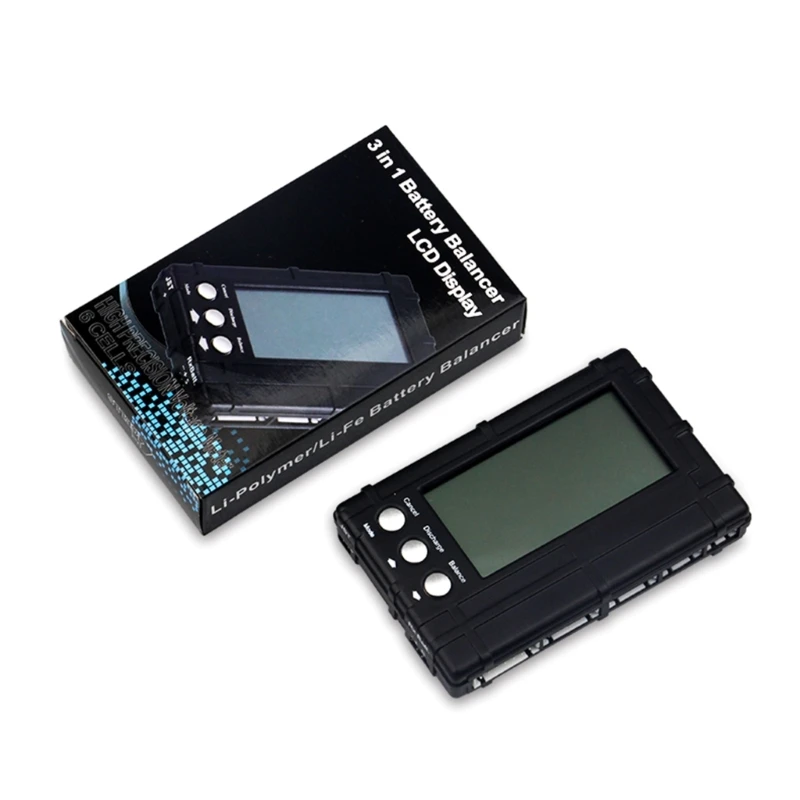 3-in-1 Battery Balancer Meter Tester LCD Voltage Indicator Balancing Discharger Dropshipping
3-in-1 Battery Balancer Meter Tester LCD Voltage Indicator Balancing Discharger Dropshipping