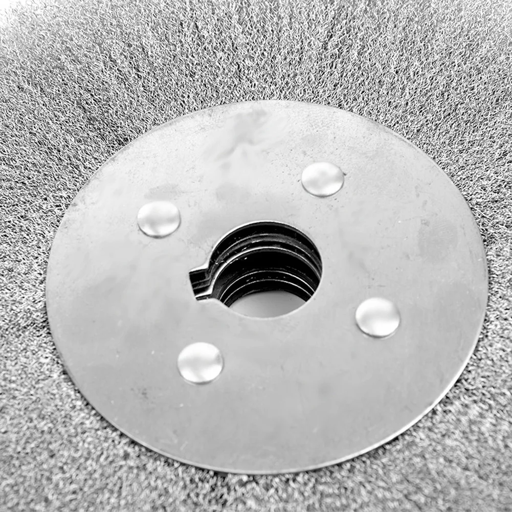 150mm Stainless Steel Wire Wheel Brush Bench Grinder Abrasive Tools Rotary Tool Woodworking Polishing Wire Wheel High Quality
150mm Stainless Steel Wire Wheel Brush Bench Grinder Abrasive Tools Rotary Tool Woodworking Polishing Wire Wheel High Quality