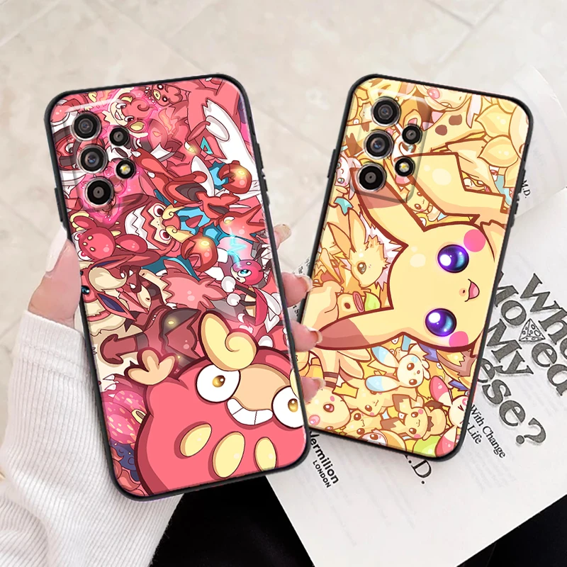 Pokemon Pikachu For Samsung A20 A21 A22 4G 5G Phone Case Back Coque Black Carcasa Silicone Cover
Pokemon Pikachu For Samsung A20 A21 A22 4G 5G Phone Case Back Coque Black Carcasa Silicone Cover