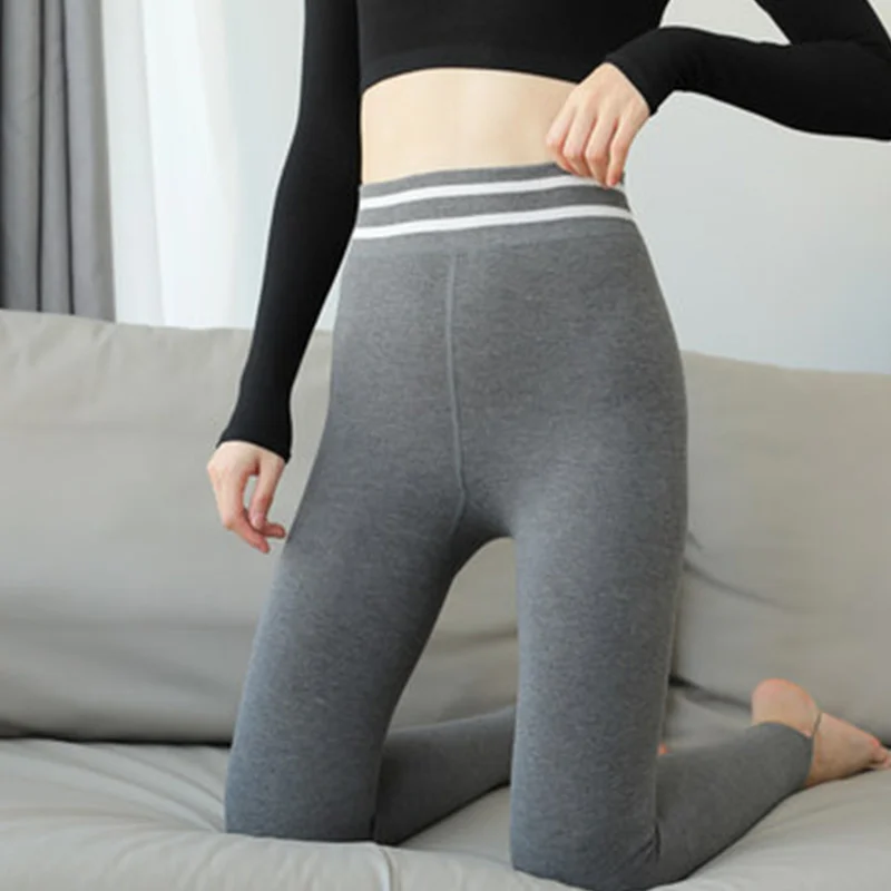 Striped High Waist Fleece Warm Leggings Seamless Leggings Warm Tights Slimming Women's Winter Tights Pants Female Gym Clothing
Striped High Waist Fleece Warm Leggings Seamless Leggings Warm Tights Slimming Women's Winter Tights Pants Female Gym Clothing