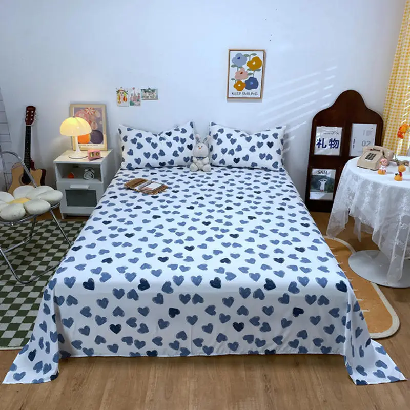 Bonenjoy 1Pc Flat Bed Sheet Single/Queen/King Size Top Sheets for Double Bed Reactive Printed Bed Sheets sabanas cama 150
Bonenjoy 1Pc Flat Bed Sheet Single/Queen/King Size Top Sheets for Double Bed Reactive Printed Bed Sheets sabanas cama 150
