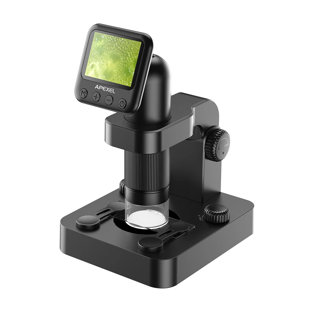 APEXEL 2 Million Pixels 1080P Portable Digital Detachable Microscope 2-inch Display 20-100X Magnify With Storage Bag
APEXEL 2 Million Pixels 1080P Portable Digital Detachable Microscope 2-inch Display 20-100X Magnify With Storage Bag