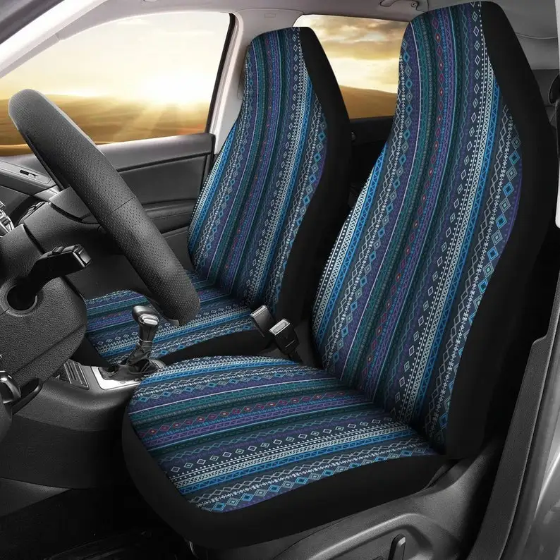 Blue Boho Stripe Decor Car Seat Covers Pair, 2 Front Seat Covers, Car Seat Covers, Seat Cover for Car, Car Seat Protector, Car A
Blue Boho Stripe Decor Car Seat Covers Pair, 2 Front Seat Covers, Car Seat Covers, Seat Cover for Car, Car Seat Protector, Car A