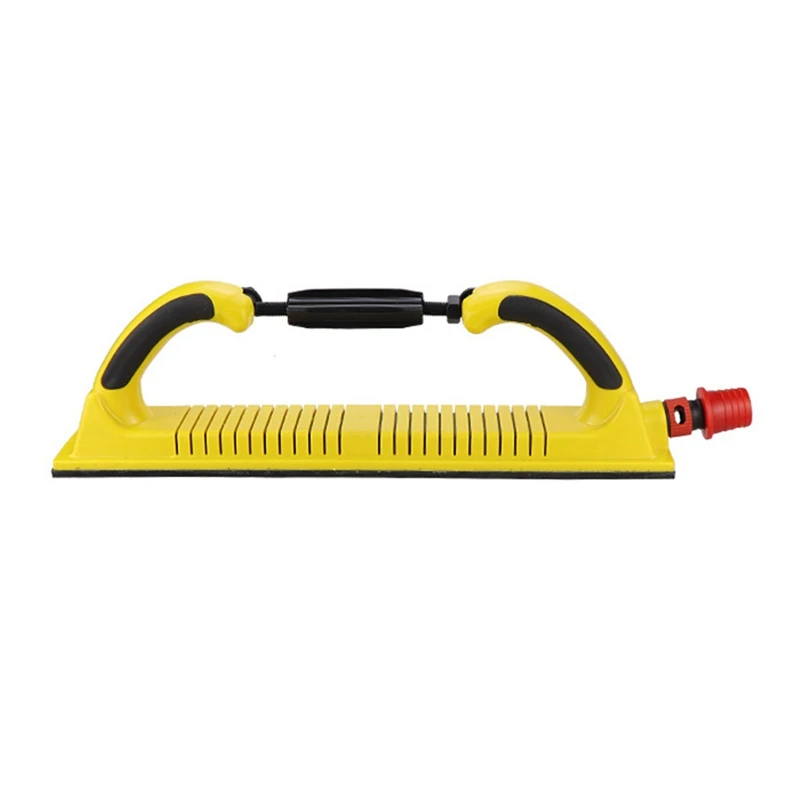 1 Piece Handheld Sander Manual Sandpaper Tool Sanding Block Dust Extraction Yellow Plastic For Metal Wood Work
1 Piece Handheld Sander Manual Sandpaper Tool Sanding Block Dust Extraction Yellow Plastic For Metal Wood Work