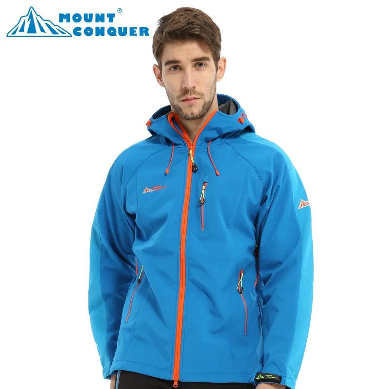 MOUNT CONQUER Men's outdoor mountaineering leisure sports ski composite fleece soft shell jacket
MOUNT CONQUER Men's outdoor mountaineering leisure sports ski composite fleece soft shell jacket