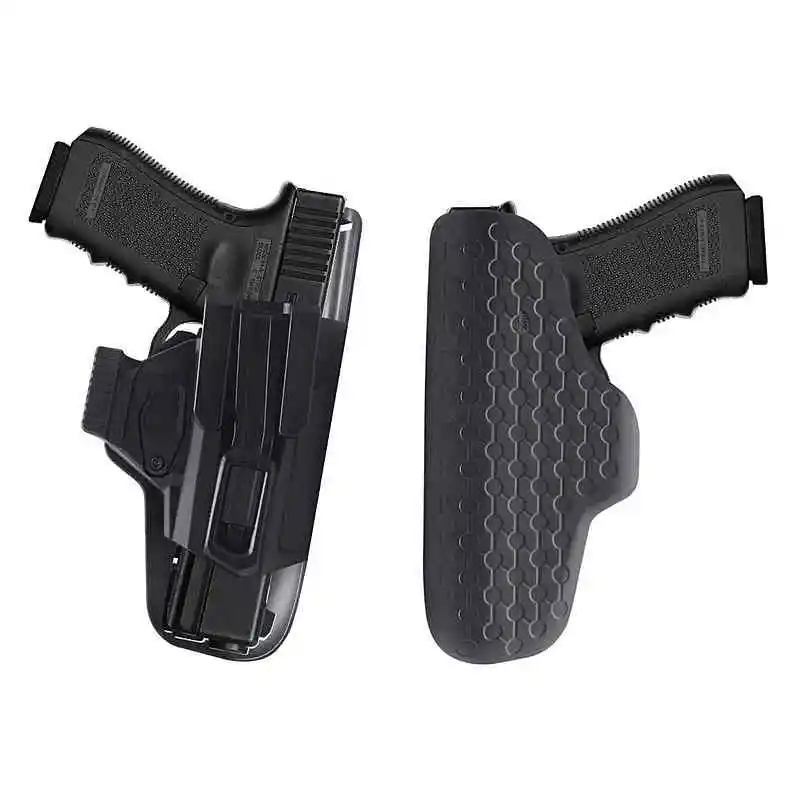 Tactical Concealment Pistol Gun Inner Belt Holster Suitable for Glock 17 19 22 23 Hunting Accessories with 9MM Magazine Pouch
Tactical Concealment Pistol Gun Inner Belt Holster Suitable for Glock 17 19 22 23 Hunting Accessories with 9MM Magazine Pouch