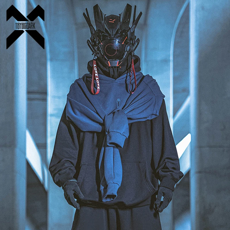 11 BYBB'S DARK Hip Hop Techwear Hoodie Men 2022 New Fake two Pieces Double-layer Sweatshirts Function Streetwear Pullover Hoodie
11 BYBB'S DARK Hip Hop Techwear Hoodie Men 2022 New Fake two Pieces Double-layer Sweatshirts Function Streetwear Pullover Hoodie
