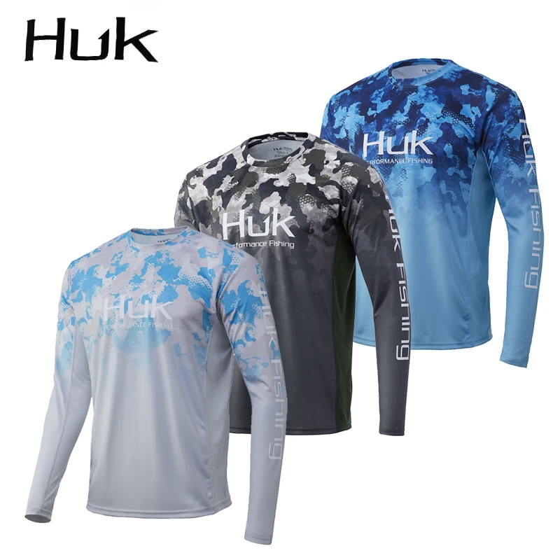 HUK Fishing Clothing Men Long Sleeve Sunscreen Anti-uv Tops Breathable Quick Dry Coat Summer Custom Fishing Shirt Camisa Pesca
HUK Fishing Clothing Men Long Sleeve Sunscreen Anti-uv Tops Breathable Quick Dry Coat Summer Custom Fishing Shirt Camisa Pesca