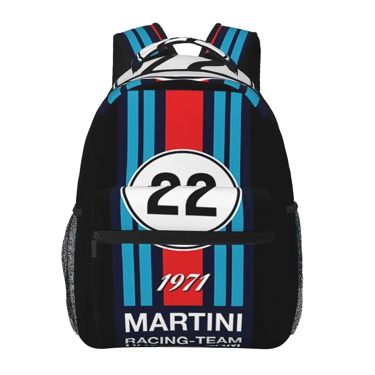 Martini-Porsches гоночные командные рюкзаки для мальчиков сумка книг школьные ранцы