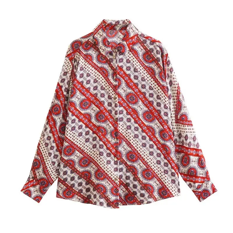 Blouse Fashion Print Loose Women Shirts 2022 New Elegant Vintage Blouse Fashion Chic Long Sleeve Youth Ladies Shirt Top Street
Blouse Fashion Print Loose Women Shirts 2022 New Elegant Vintage Blouse Fashion Chic Long Sleeve Youth Ladies Shirt Top Street