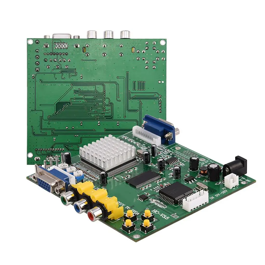 CGA EGA YUV RGB to VGA Arcade Game HD Video Converter Adapter Board for CRT LCD PDP Monitor
CGA EGA YUV RGB to VGA Arcade Game HD Video Converter Adapter Board for CRT LCD PDP Monitor