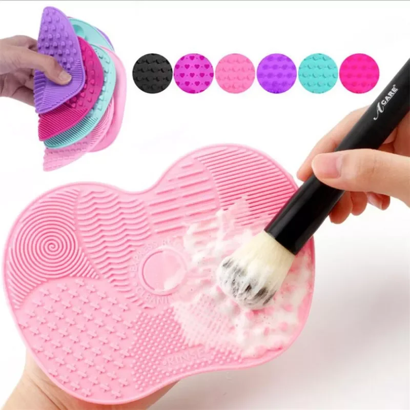 NEW Makeup Brush Cleaner Foundation Makeup Brush Scrubber Board Pad Make Up Washing Brush Gel Cleaning Mat Hand Tools
NEW Makeup Brush Cleaner Foundation Makeup Brush Scrubber Board Pad Make Up Washing Brush Gel Cleaning Mat Hand Tools