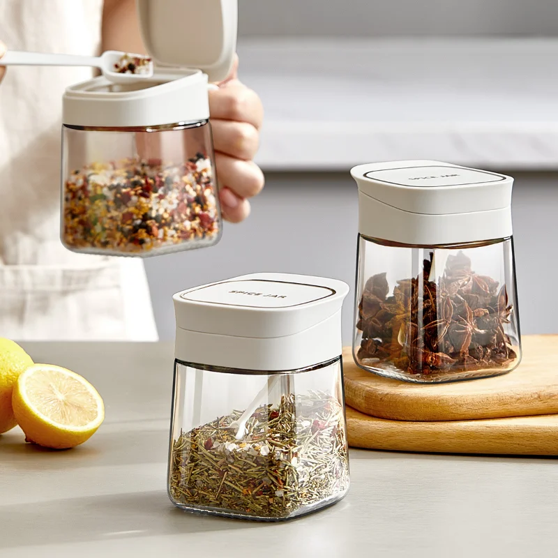 Seasoning Box Kitchen Combination Set Glass Seasoning Bottle Salt Jar MSG Pepper Storage Box Seasoning Box
Seasoning Box Kitchen Combination Set Glass Seasoning Bottle Salt Jar MSG Pepper Storage Box Seasoning Box