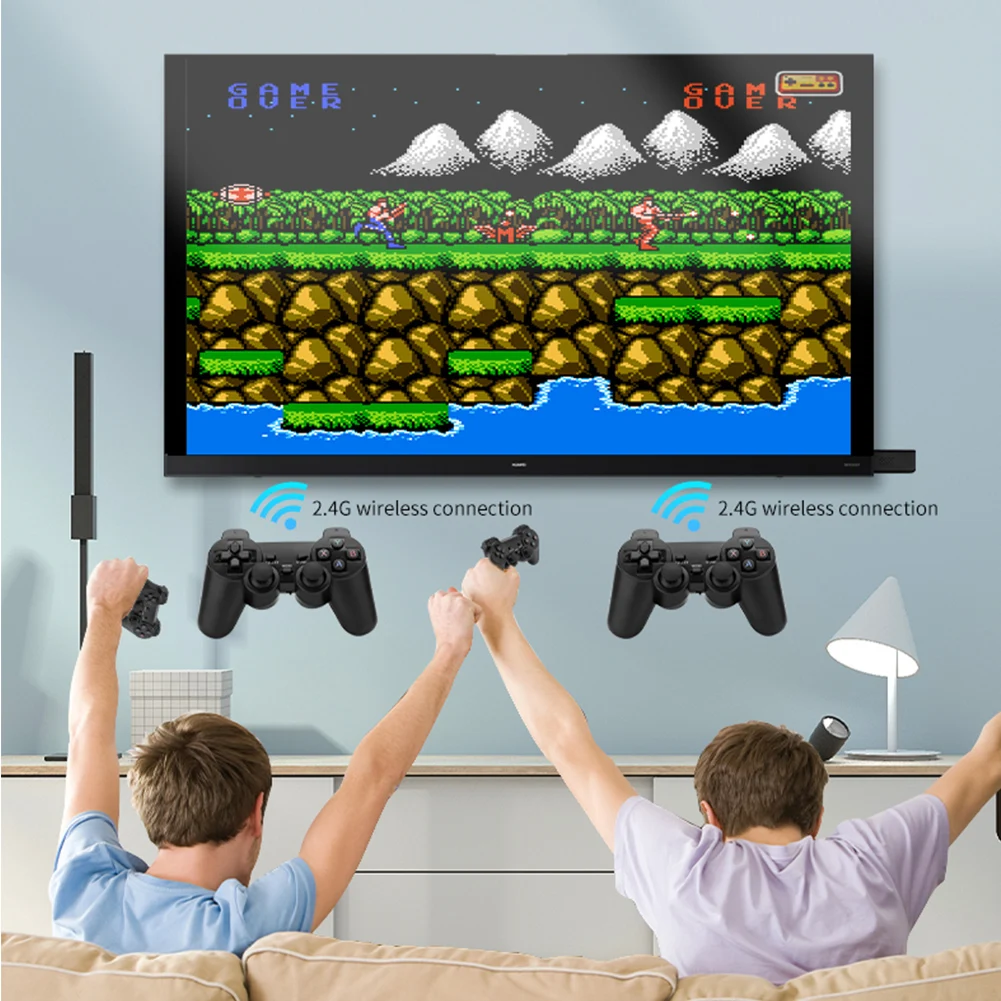 ТВ-Консоль игровая, 32/64 ГБ, 2,4 ГГц, HDMI
ТВ-Консоль игровая, 32/64 ГБ, 2,4 ГГц, HDMI