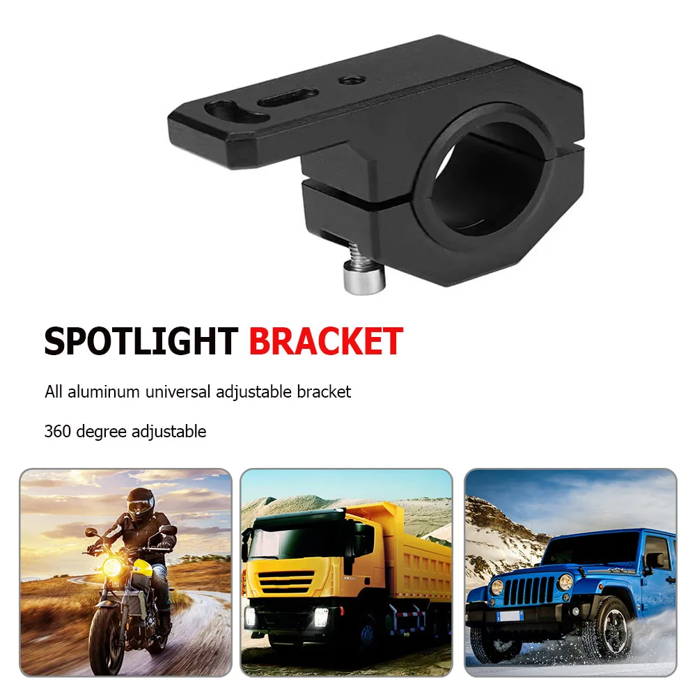 Universal Adjustable Aluminum Alloy Spotlights Mount Bracket for Motorcycle Car SUV LED Headlight Stand Fixed Lamp Holder
Universal Adjustable Aluminum Alloy Spotlights Mount Bracket for Motorcycle Car SUV LED Headlight Stand Fixed Lamp Holder