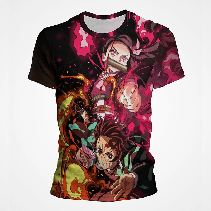 Demon Slayer Cartoon Anime 3D Printed T shirt Boy Girl Kids Casual Harajuku Style Summer T-shirt Men Women Unisex Fashion Tee
Demon Slayer Cartoon Anime 3D Printed T shirt Boy Girl Kids Casual Harajuku Style Summer T-shirt Men Women Unisex Fashion Tee