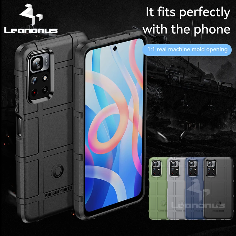 Armor Phone Case for Xiaomi Redmi Note 11 10 Pro 11S 10S Cases Shockproof Back Cover Soft Silicone Sturdy Solid Protective Funda
Armor Phone Case for Xiaomi Redmi Note 11 10 Pro 11S 10S Cases Shockproof Back Cover Soft Silicone Sturdy Solid Protective Funda