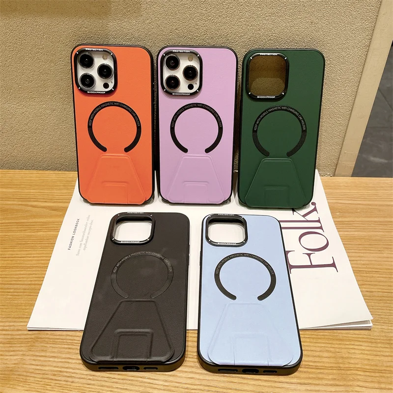 Модный кожаный чехол для iPhone 14 Pro Max, чехол 14Plus, складная Скрытая Магнитная подставка для беспроводного зарядного устройства Magsafe
Модный кожаный чехол для iPhone 14 Pro Max, чехол 14Plus, складная Скрытая Магнитная подставка для беспроводного зарядного устройства Magsafe