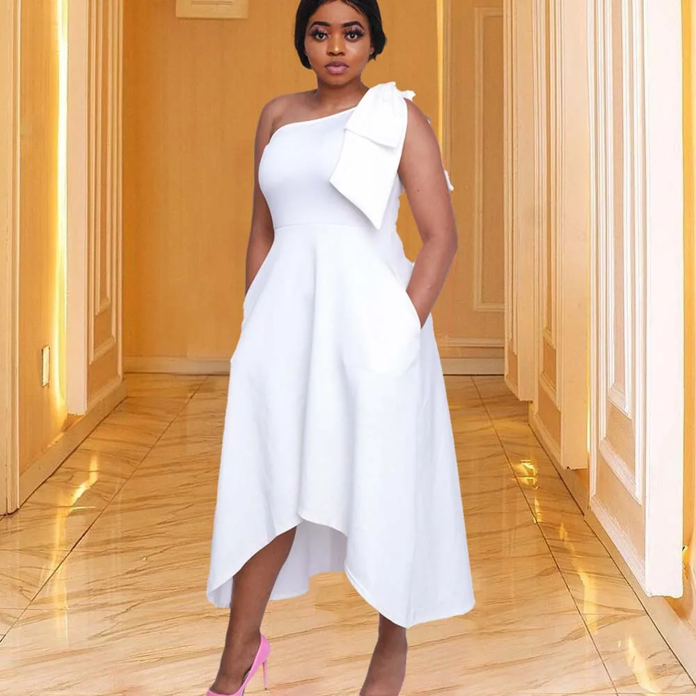 Dress Solid Color Sexy One Shoulder Swing Irregular Fashion Dress With Pockets Elegant Dresses For Women Summer 2022 New
Dress Solid Color Sexy One Shoulder Swing Irregular Fashion Dress With Pockets Elegant Dresses For Women Summer 2022 New