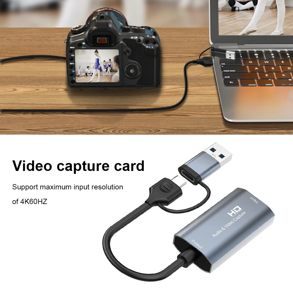 Карта захвата звука, совместимая с HDMI, USB 3,0, портативный захват видео, игровой захват HD 1080P для прямой трансляции видео, запись
Карта захвата звука, совместимая с HDMI, USB 3,0, портативный захват видео, игровой захват HD 1080P для прямой трансляции видео, запись