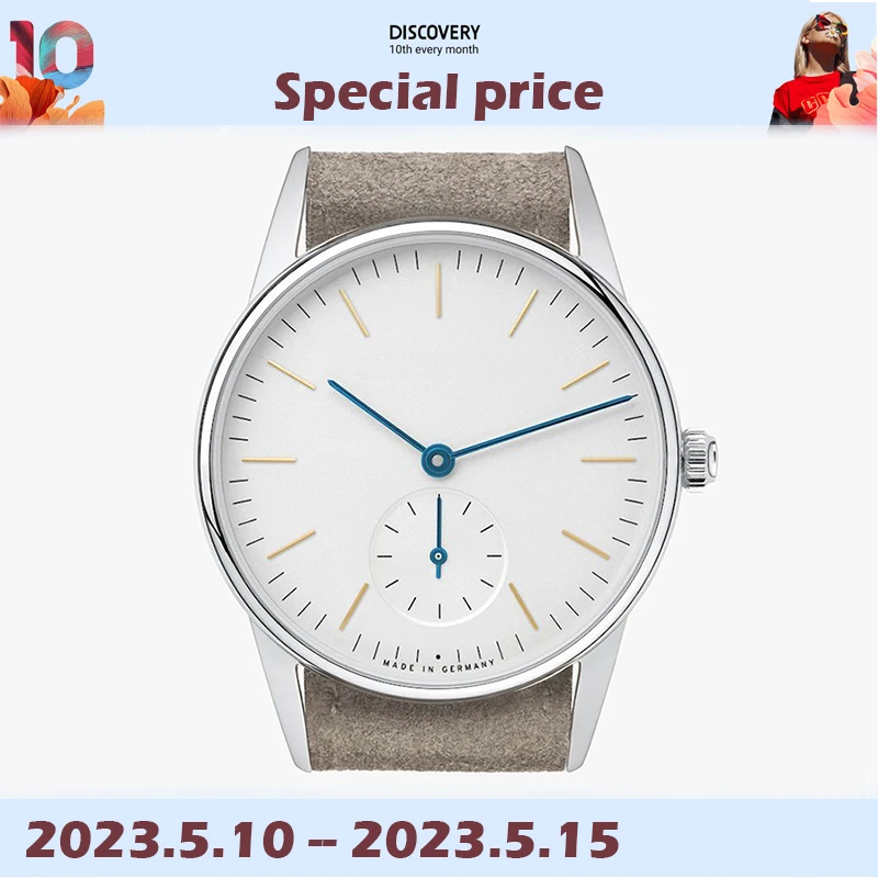 Top Business Men's Watch Quartz Two and A Half Needles Watch Alloy Stainless Steel Watch NOM Analog Series Same Watch
Top Business Men's Watch Quartz Two and A Half Needles Watch Alloy Stainless Steel Watch NOM Analog Series Same Watch