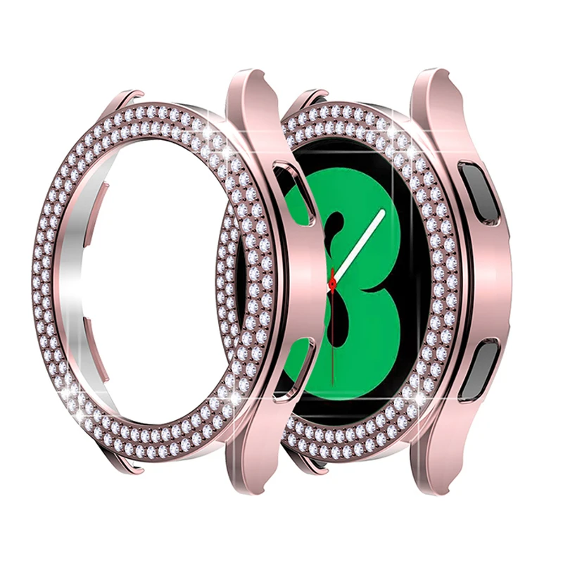 Diamond Protection Case for Samsung Galaxy Watch 4 44mm 40mm smartwatch For Galaxy Watch Active 2 44mm 40mm Protect Cover frame
Diamond Protection Case for Samsung Galaxy Watch 4 44mm 40mm smartwatch For Galaxy Watch Active 2 44mm 40mm Protect Cover frame