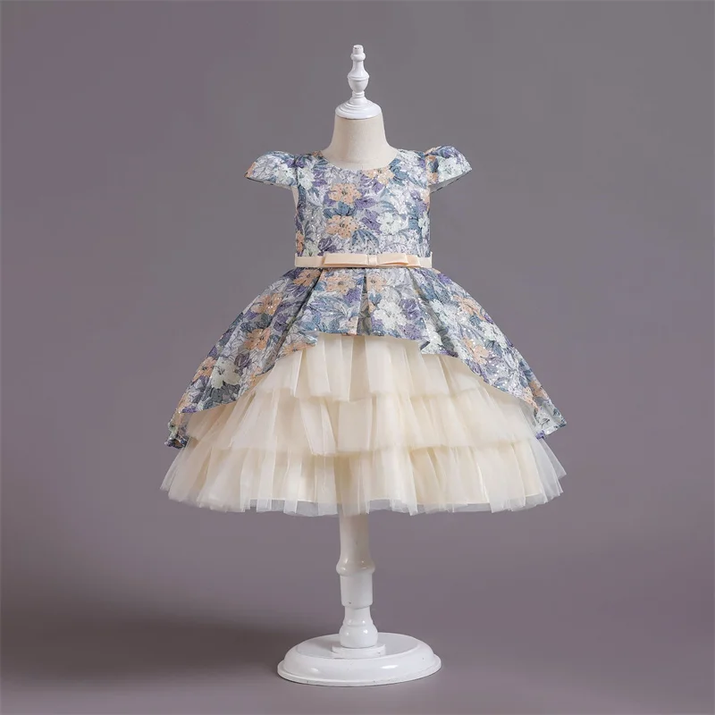 2023 Floral Printed Party Dress for Kids Girl Children Vintage Ball Gowns for Pageant Carnival Infant Partywear for Birthday
2023 Floral Printed Party Dress for Kids Girl Children Vintage Ball Gowns for Pageant Carnival Infant Partywear for Birthday