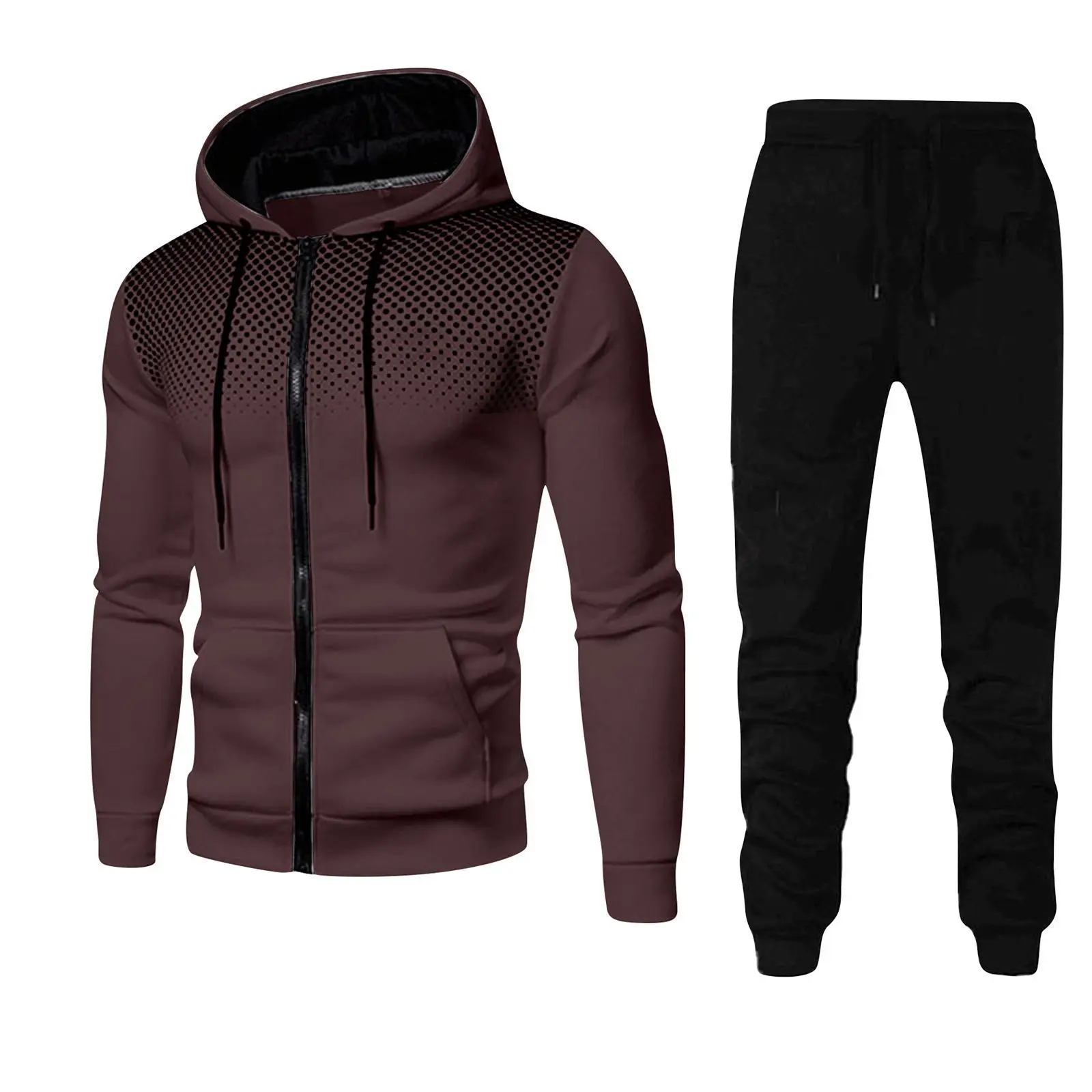2023 New Arrival Mens Zipper Tracksuit Hoodies and Black Sweatpants High Quality Male Daily Casual Sports Jackets Jogging Suit
2023 New Arrival Mens Zipper Tracksuit Hoodies and Black Sweatpants High Quality Male Daily Casual Sports Jackets Jogging Suit